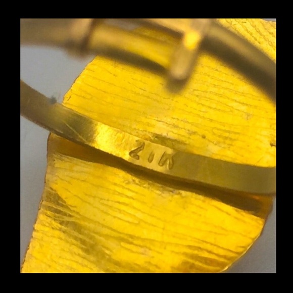 21k Solid Gold Adjustable Ring 🔥 - Picture 7 of 7